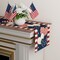4th of July Table Runner Stripe Stars Heart Memorial Day Independence Day Patriotic America Table Decoration Home Kitchen Dining Indoor Holiday Farmhouse Decor